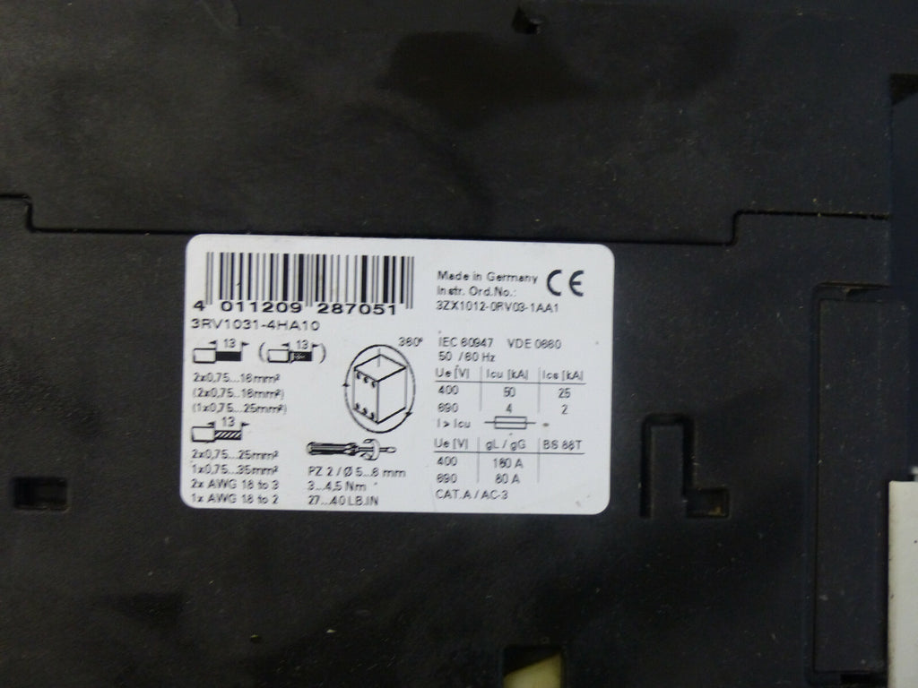 Siemens 3ZX1012-0RV03-1AA1