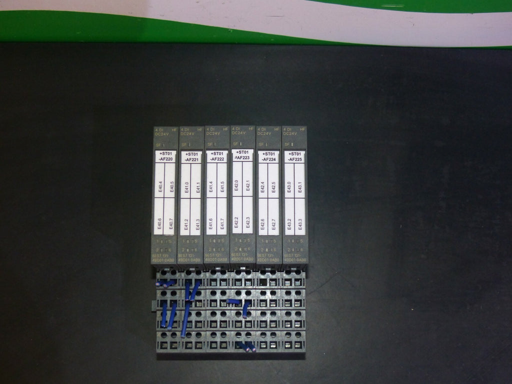 6x Siemens 6ES7 131-4BD01-0AB0 // 6ES7131-4BD01-0AB0