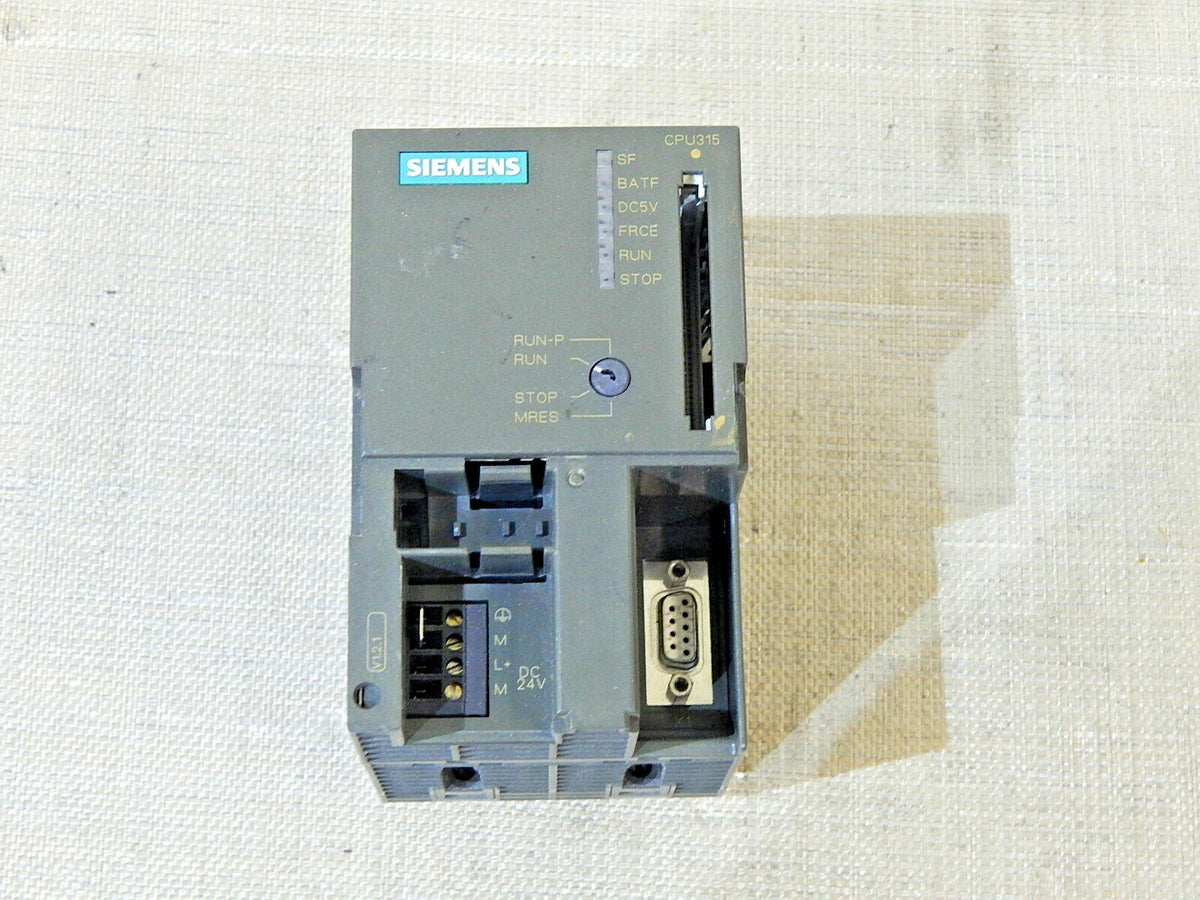 Siemens simatic S7 CPU315  6ES7315-1AF03-0AB0  E 2 Ohne deckel  s.Bitte Bilder