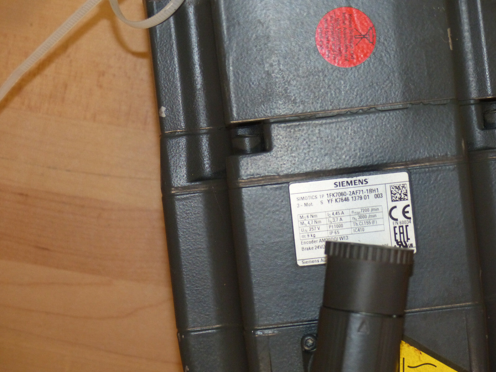 SIEMENS SIMOTICS 1FK7060-2AF71-1RH1