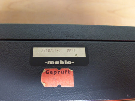Mahlo 3710/51-2 used s.Bilder