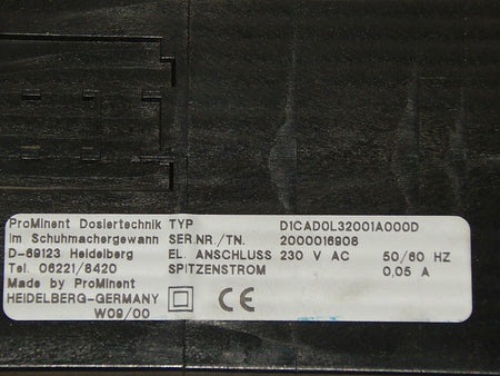  Prominent Dosiertechnik Dulcometer D1CAD0L32001A000D used