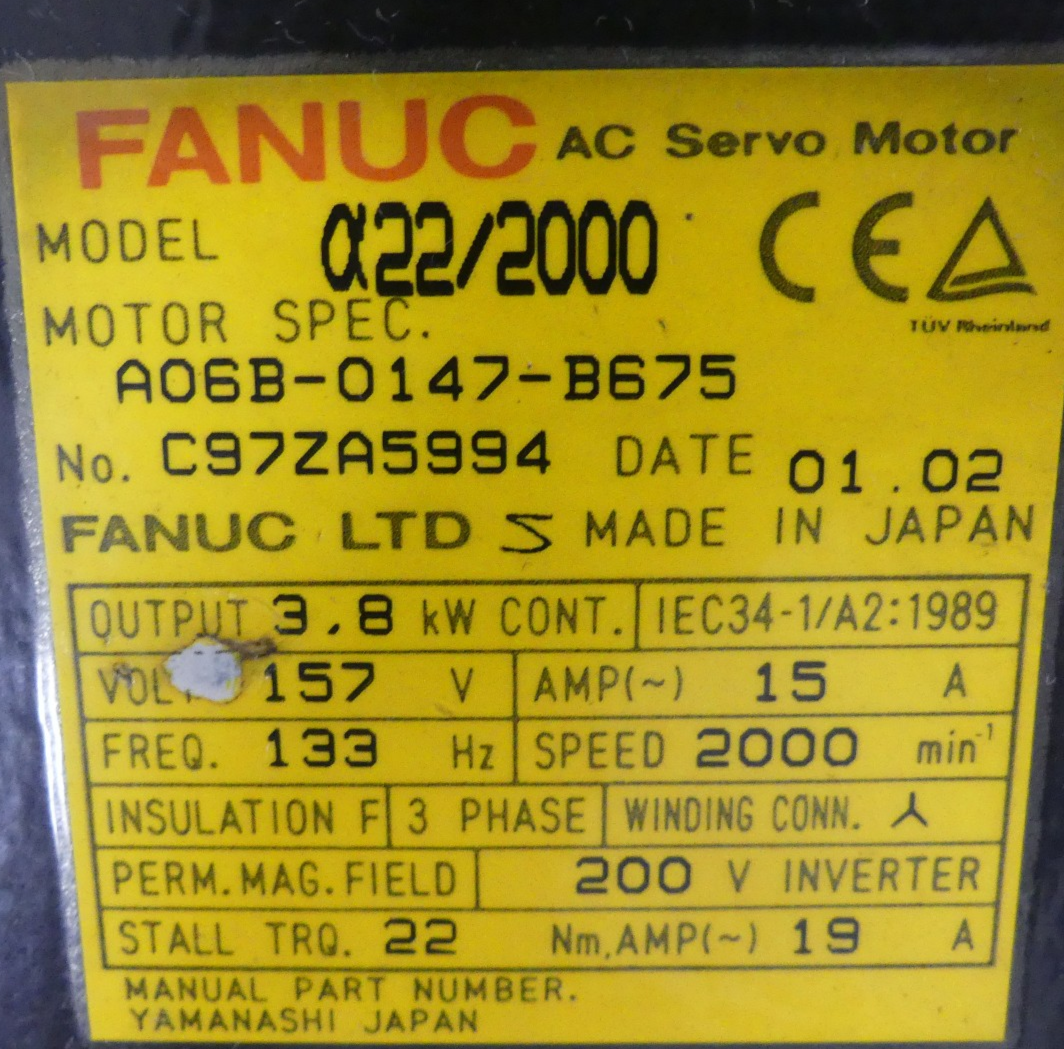 Fanuc A06B-0147-B675