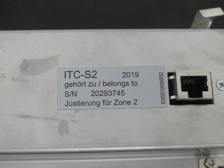 Einbauanzeige von Bizerba für Waage ITC-S2