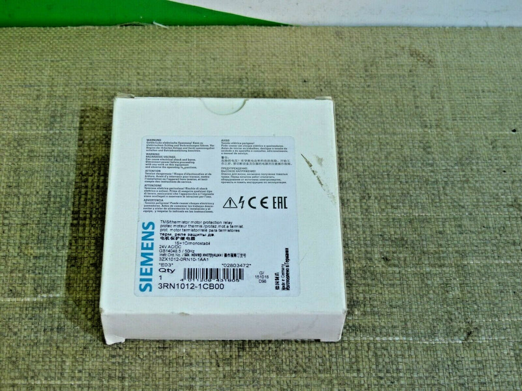 Siemens 3RN1012-1CB00 s. Bilder