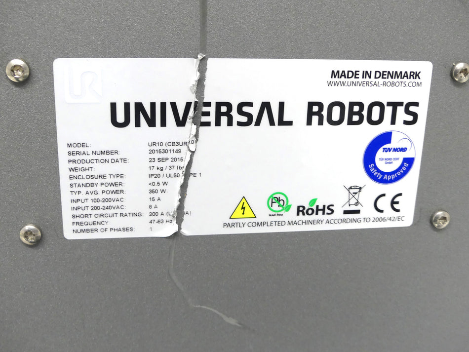 UNIVERSAL ROBOTS UR10 (CB3UR10)