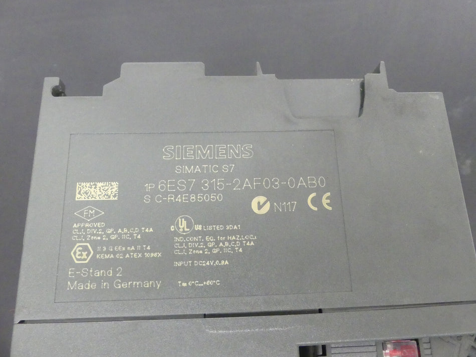 Siemens Simatic S7 6ES7 315-2AF03-0AB0
