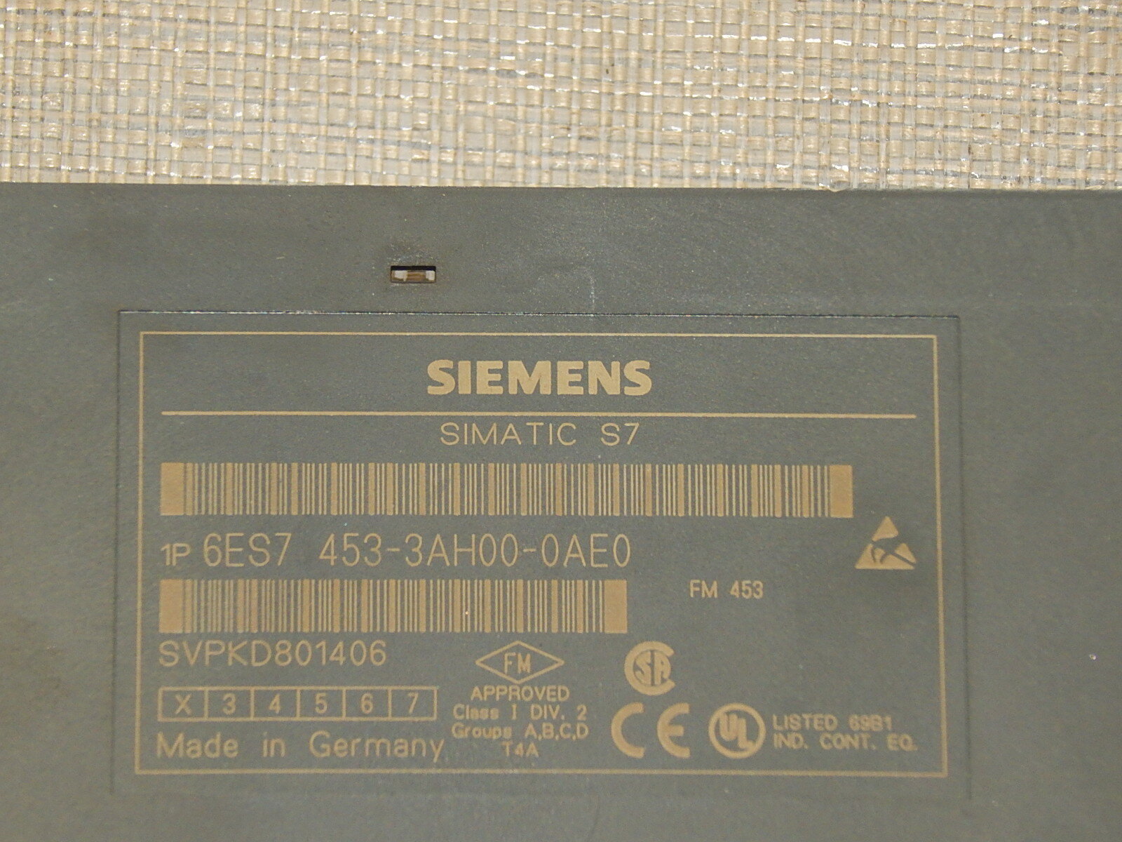  Siemens Simatic S7 6ES7 453-3AH00-0AE0 / 6ES7453-3AH00-0AE0 E:02 used s.Bilder