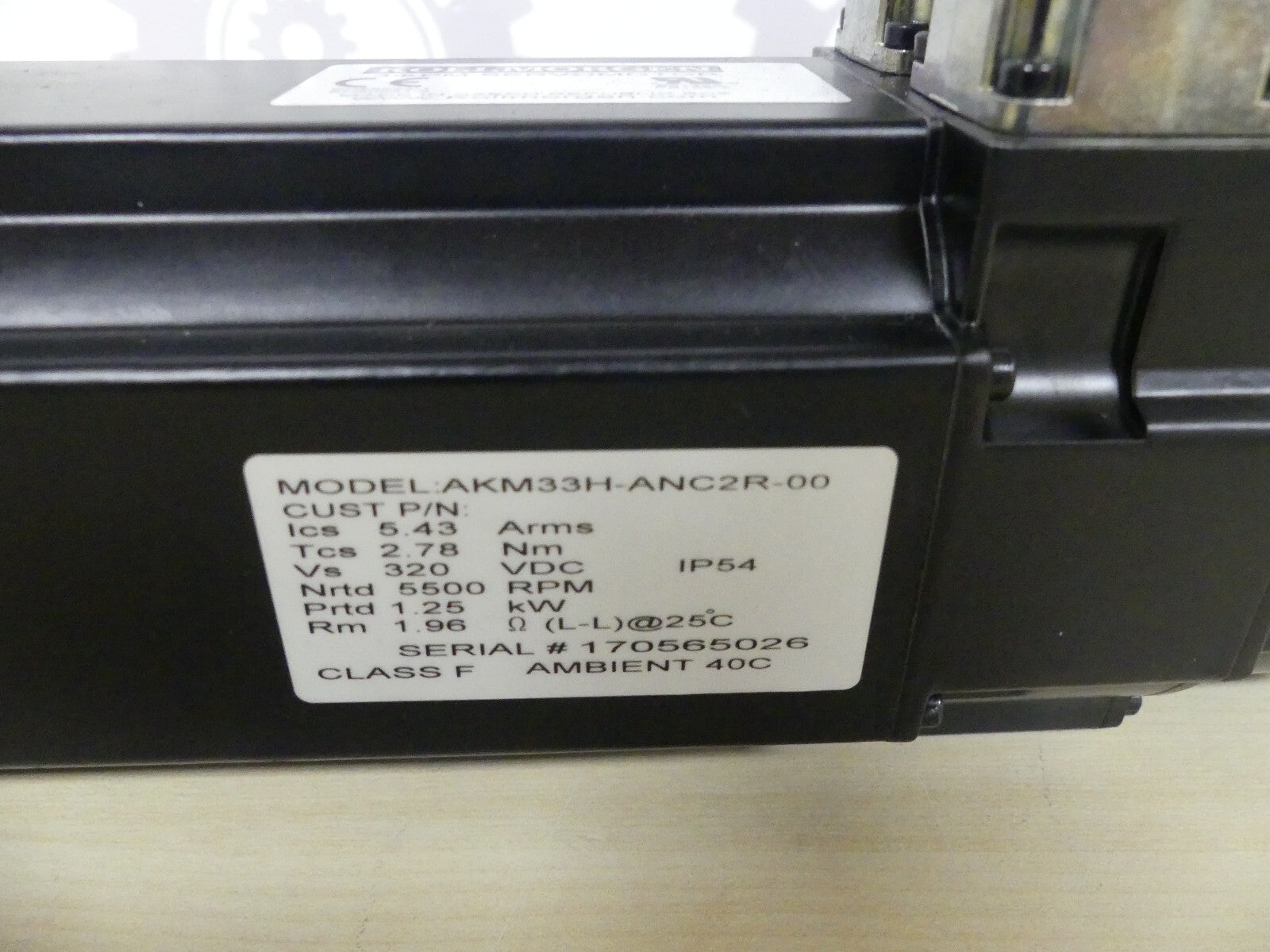 KOLLMORGEN AKM33H-ANC2R-00