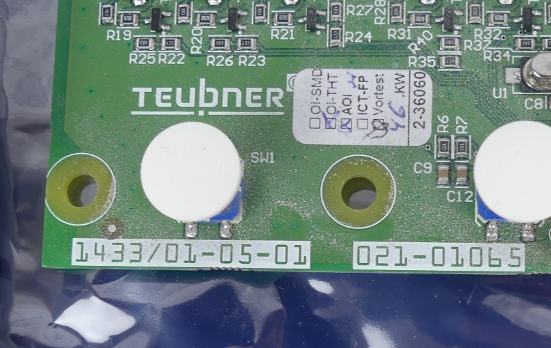 Teubner Platine Ersatzteile 1433/01-05-01