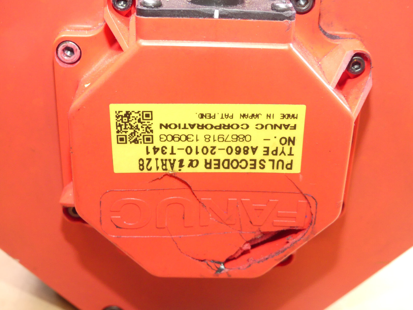 Fanuc AC Servo Motor ais 22/4000 A06B-0265-B705 Leicht beschägit s.Bilder