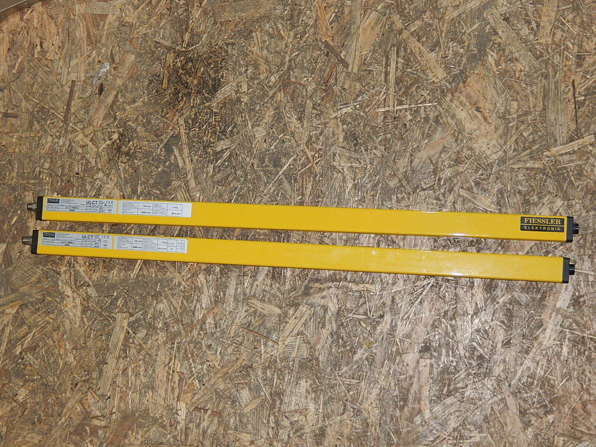  Fiessler Elektronik Lichtschranke ULCT 700/84 S + ULCT 700/84 E used
