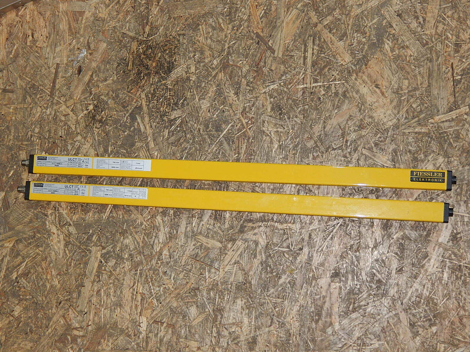  Fiessler Elektronik Lichtschranke ULCT 700/84 S + ULCT 700/84 E used