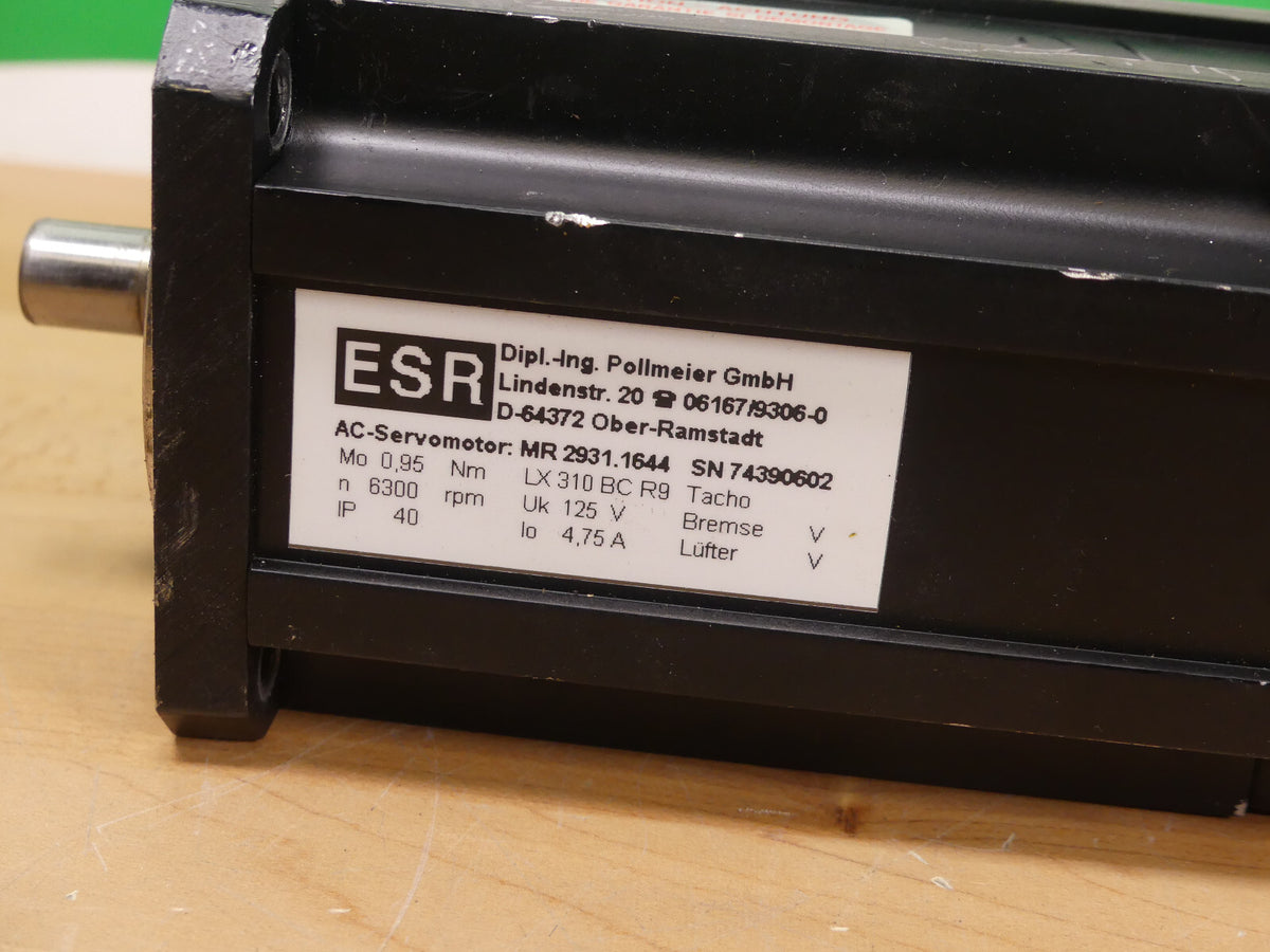 ESR AC-Servmotor MR2931.1644 SN 74390602