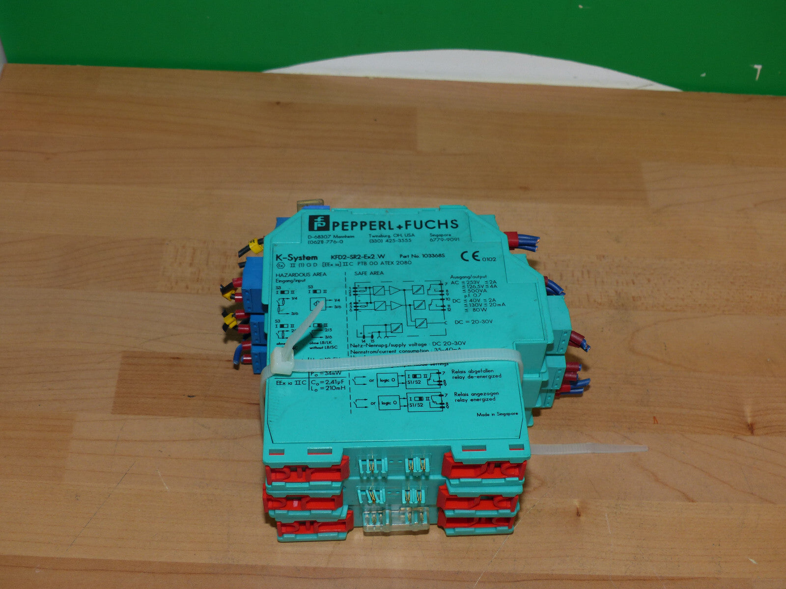 3x Pepperl + Fuchs KFD2-SR2-Ex2.W used s.Bilder