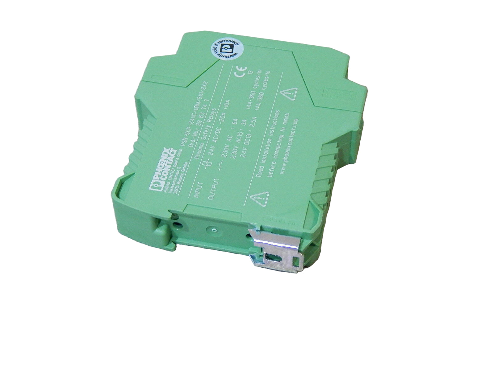 3x Phoenix Contact PSR-SCP- 24UC/URM/5X1/2X2 Phoenix Contact 2963747 Neuwertig