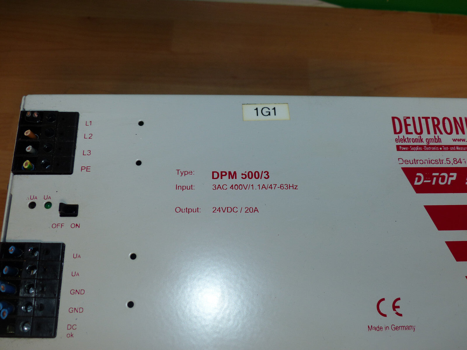 DEUTRONIC DPM 500/3 used