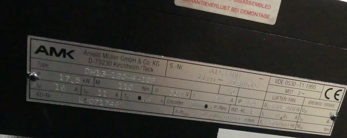 AMK DH13-120-4-I0F