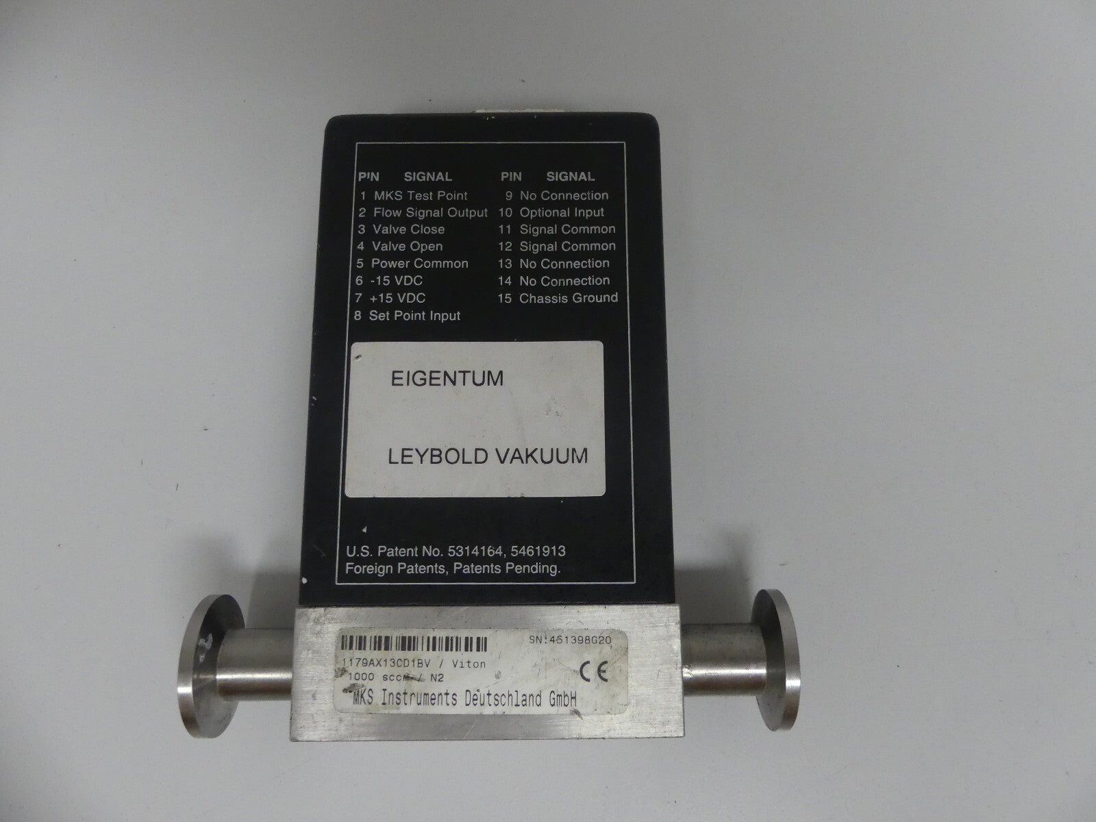 MKS INSTRUMENTS 451398G20 LEICHT BESCHÄDIGT, S.BILDER