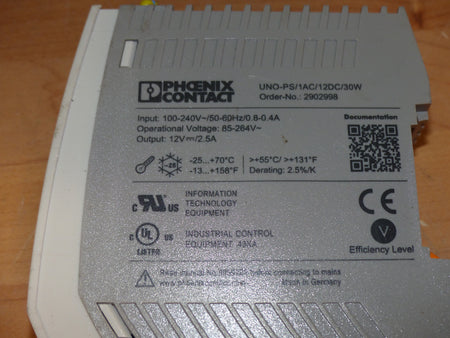 Phoenix Contact UNO-PS/1AC/12DC/30W used s.Bilder