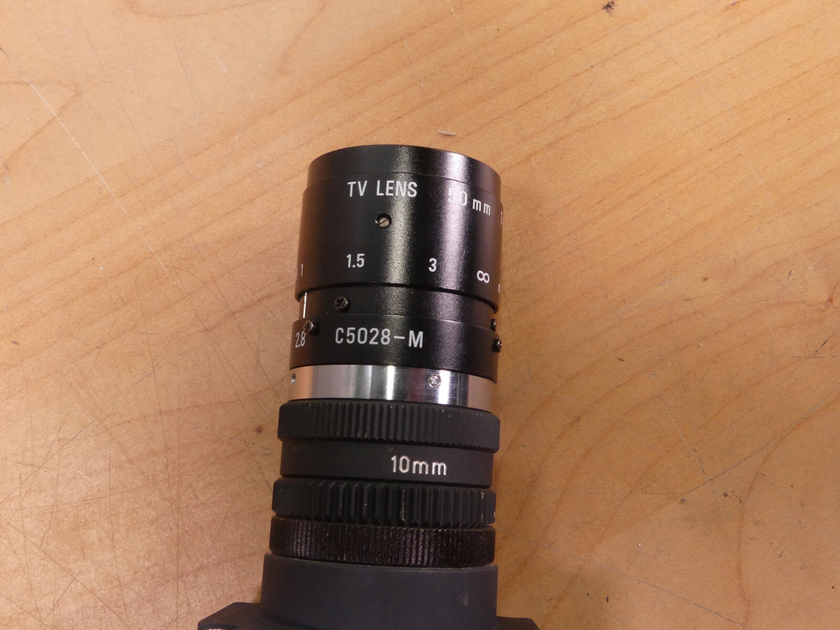 IDS Monochrom-Kamera UI-5240SE-M-GL  R2   UI-5240SE-M-GLR2  mit Objektiv