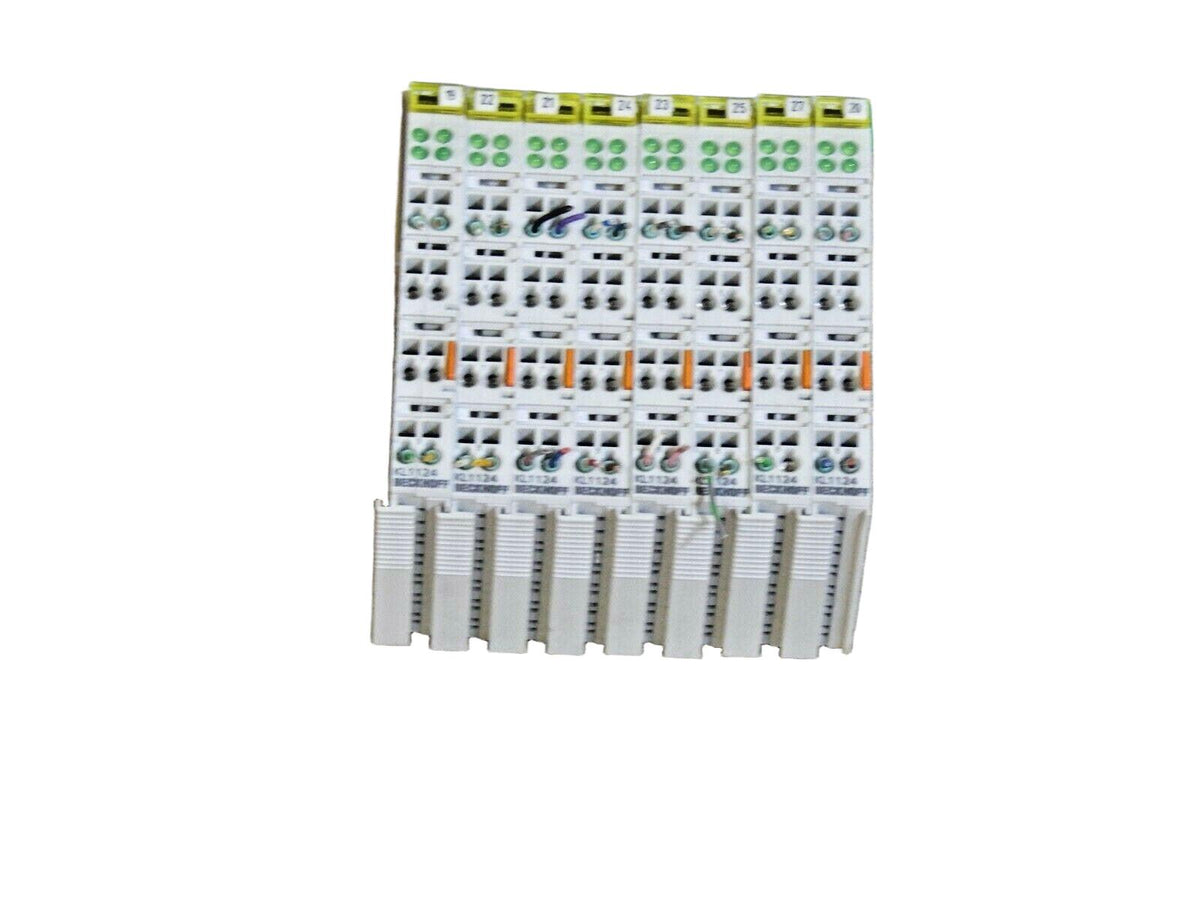 8x  Stück  Beckhoff  kL1124  4-kanal digital eingang klemme