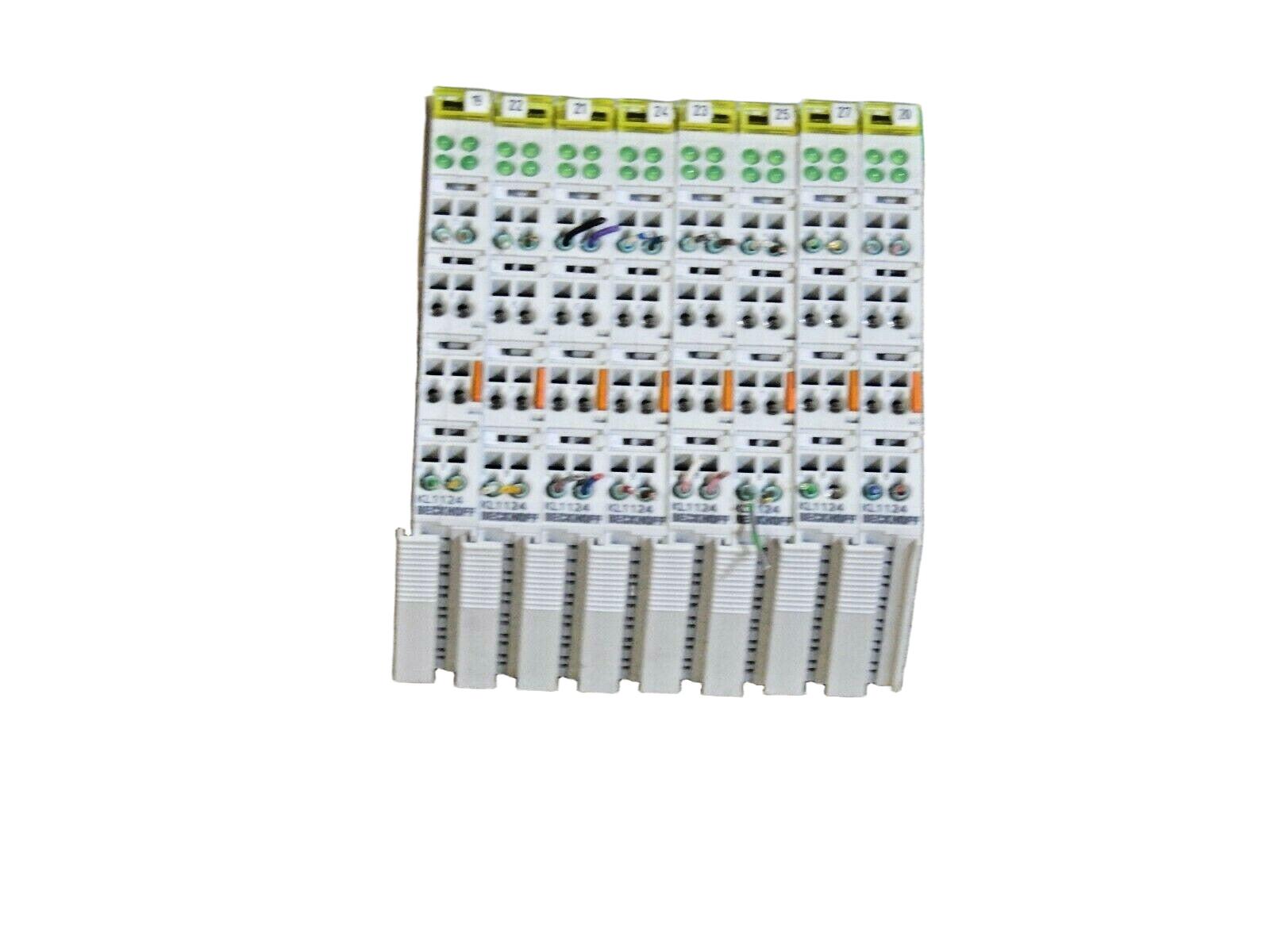 8x  Stück  Beckhoff  kL1124  4-kanal digital eingang klemme