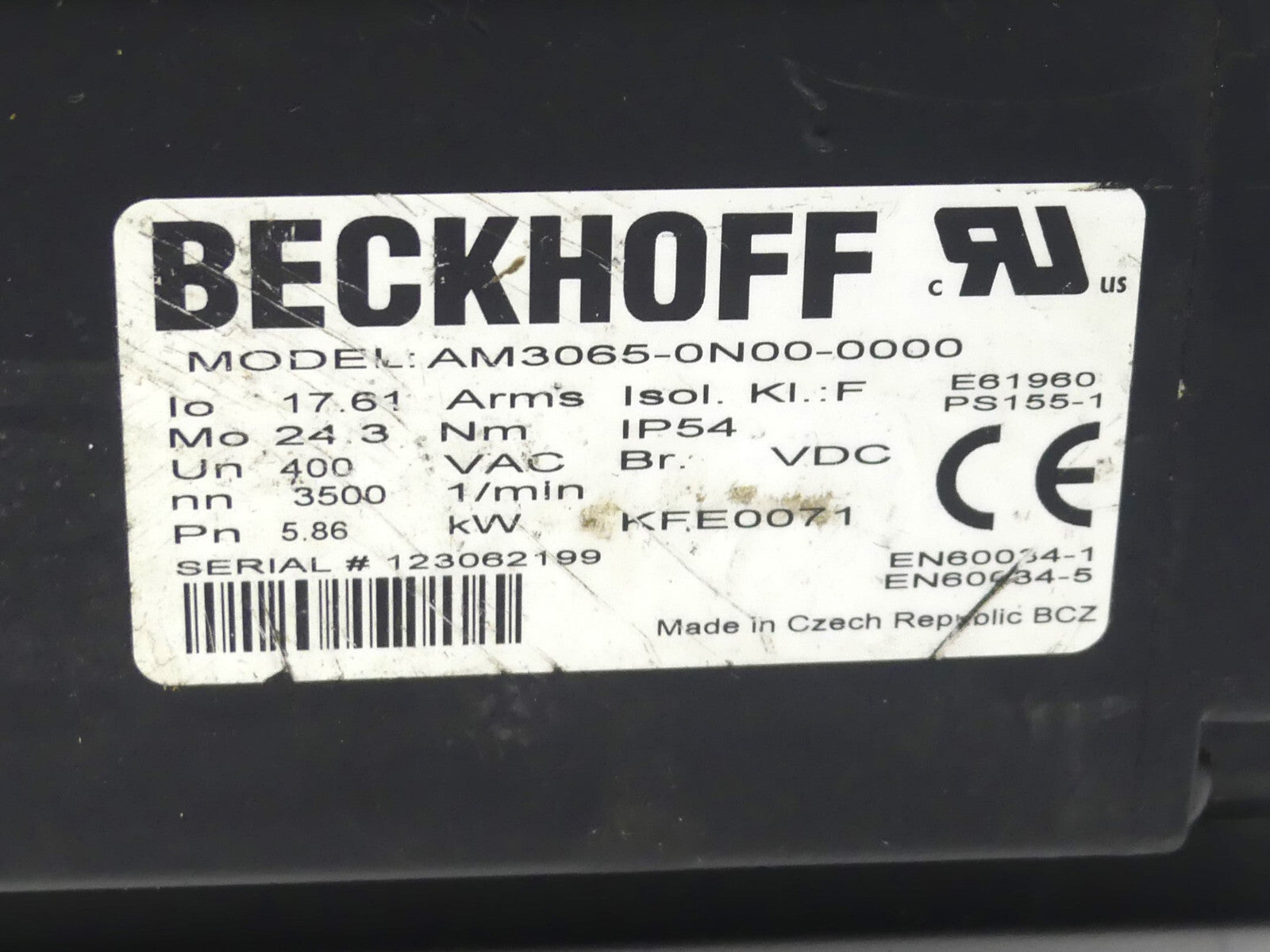 Beckhoff AM3065-0N00-0000