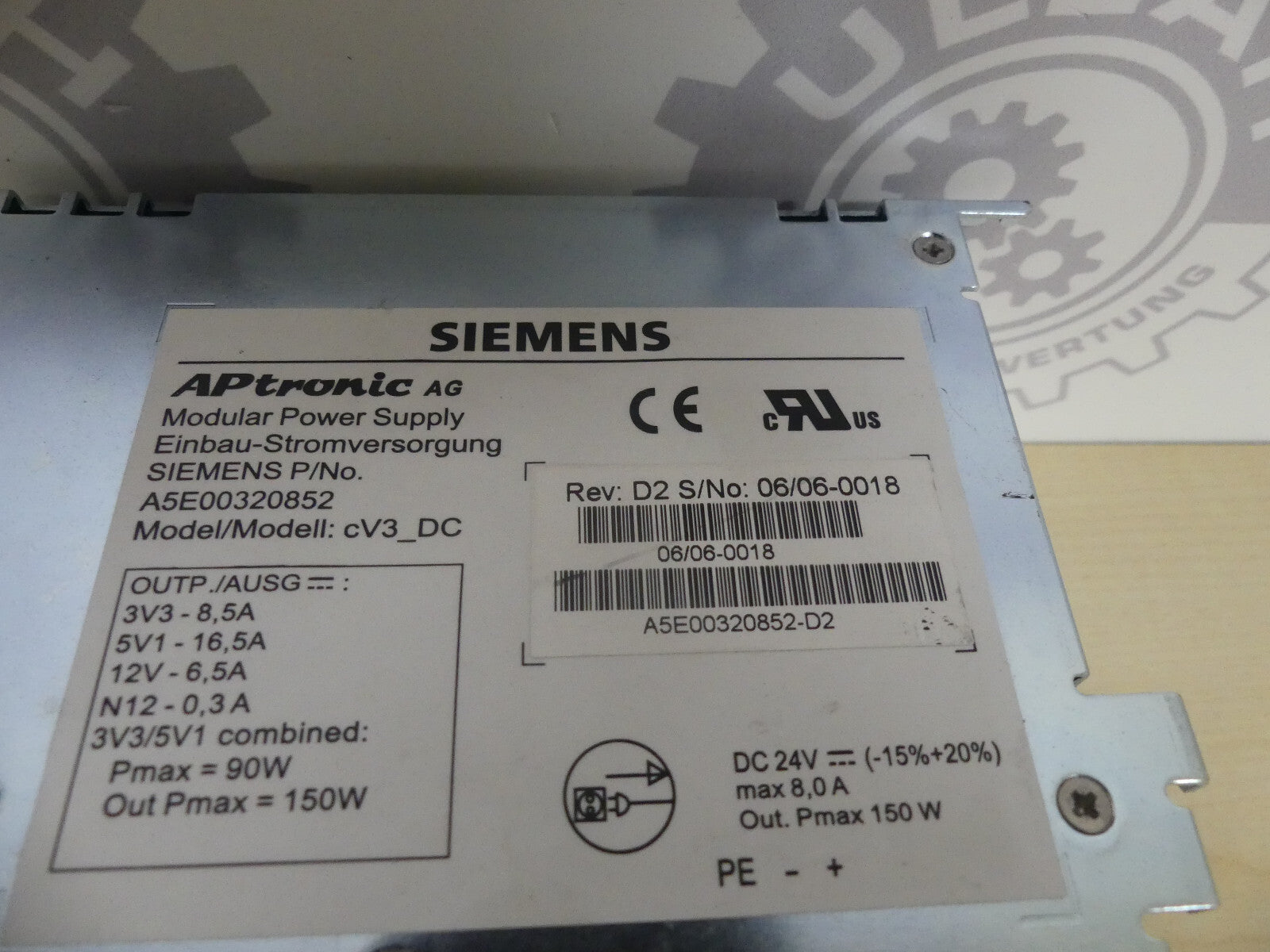 SIEMENS APtronic A5E00320852