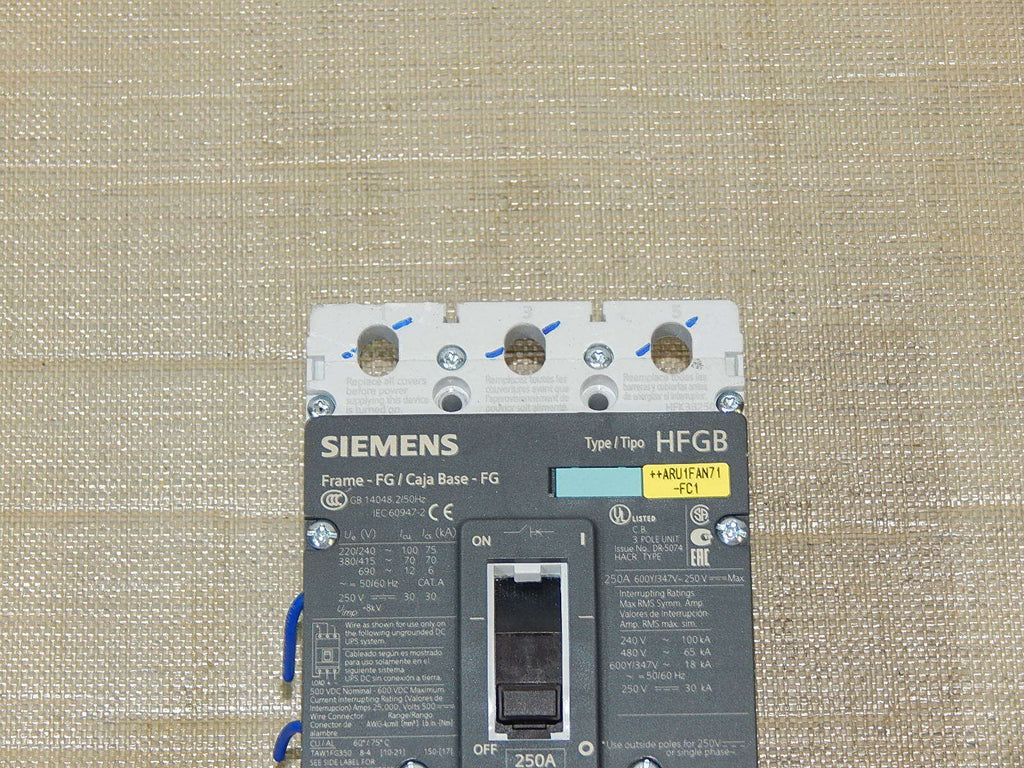 Circiut Breaker Siemens HFGB  3VL3525-3RR30-0AA0 250A Top Zustand 