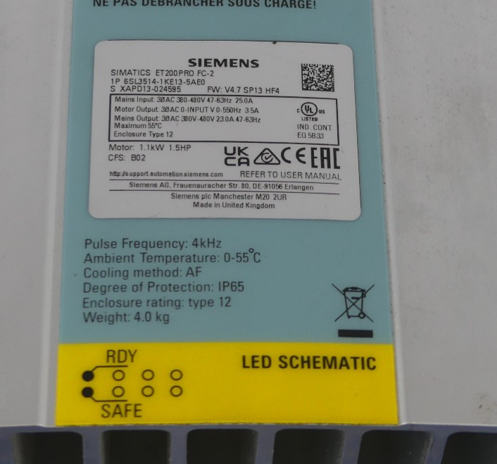 SIEMENS 6SL3514-1KE13-5AE0