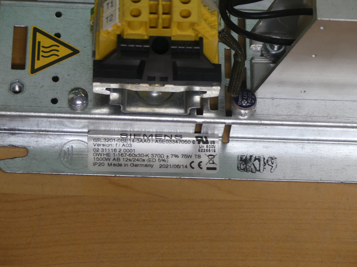 Siemens 6SL3201-0BE14-3AA0 s.Bilder