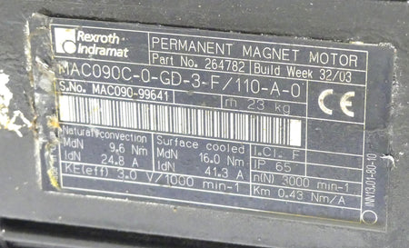 Rexroth/Indramat MAC090C-0-GD-3-F/110-A-0