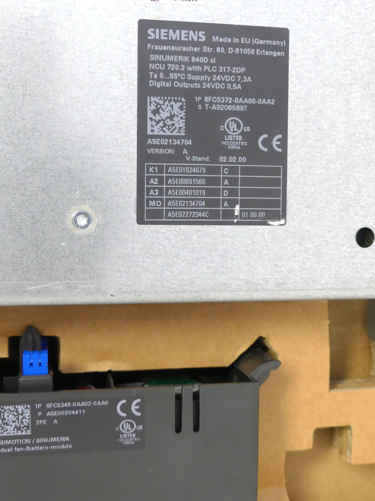 Siemens 6FC5372-0AA00-0AA2