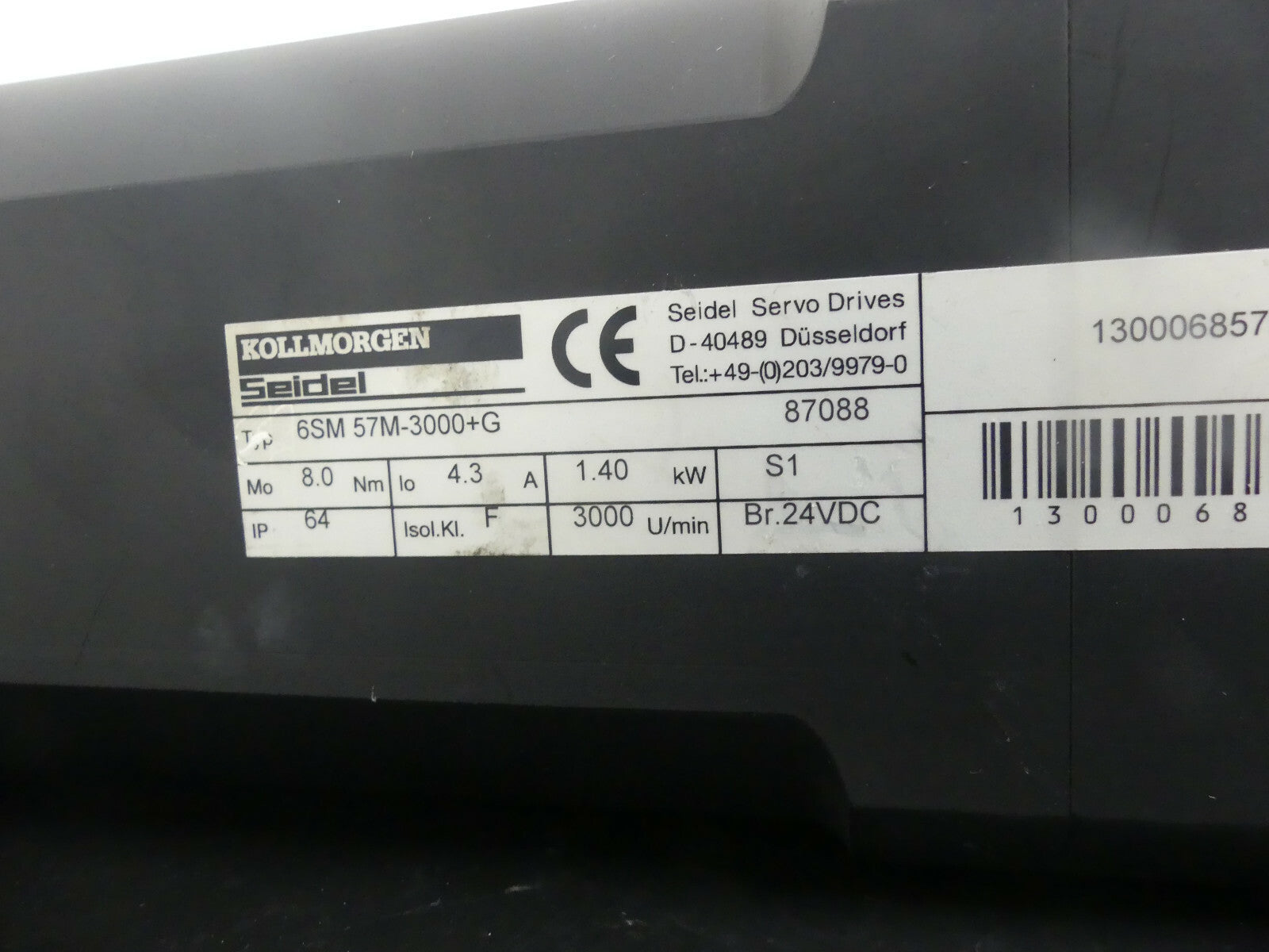 Kollmorgen 6SM 57M-3000+G