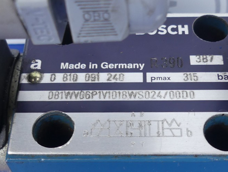 Bosch Wegeventil 0 810 091 240 081WV06P1V1018WS024
