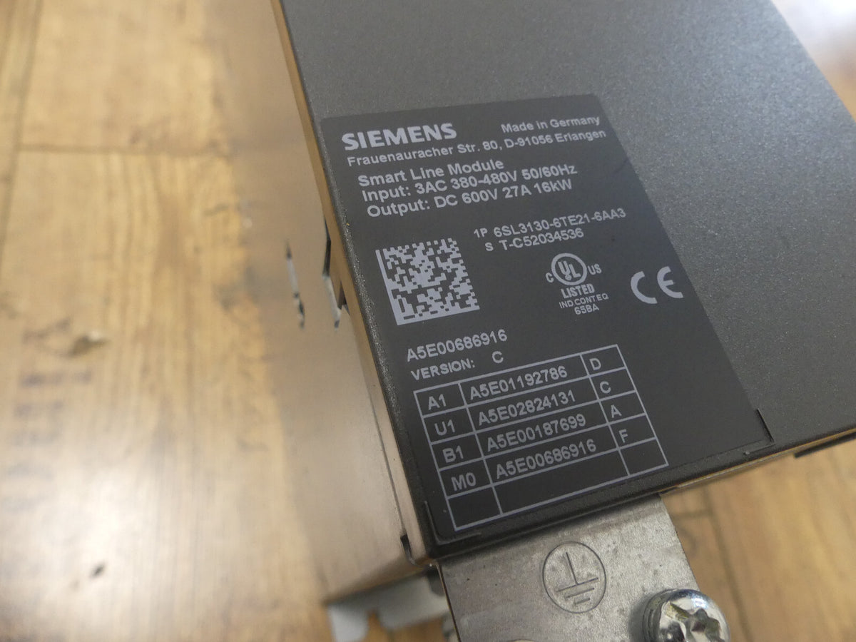 Siemens 6SL3130-6TE21-6AA3