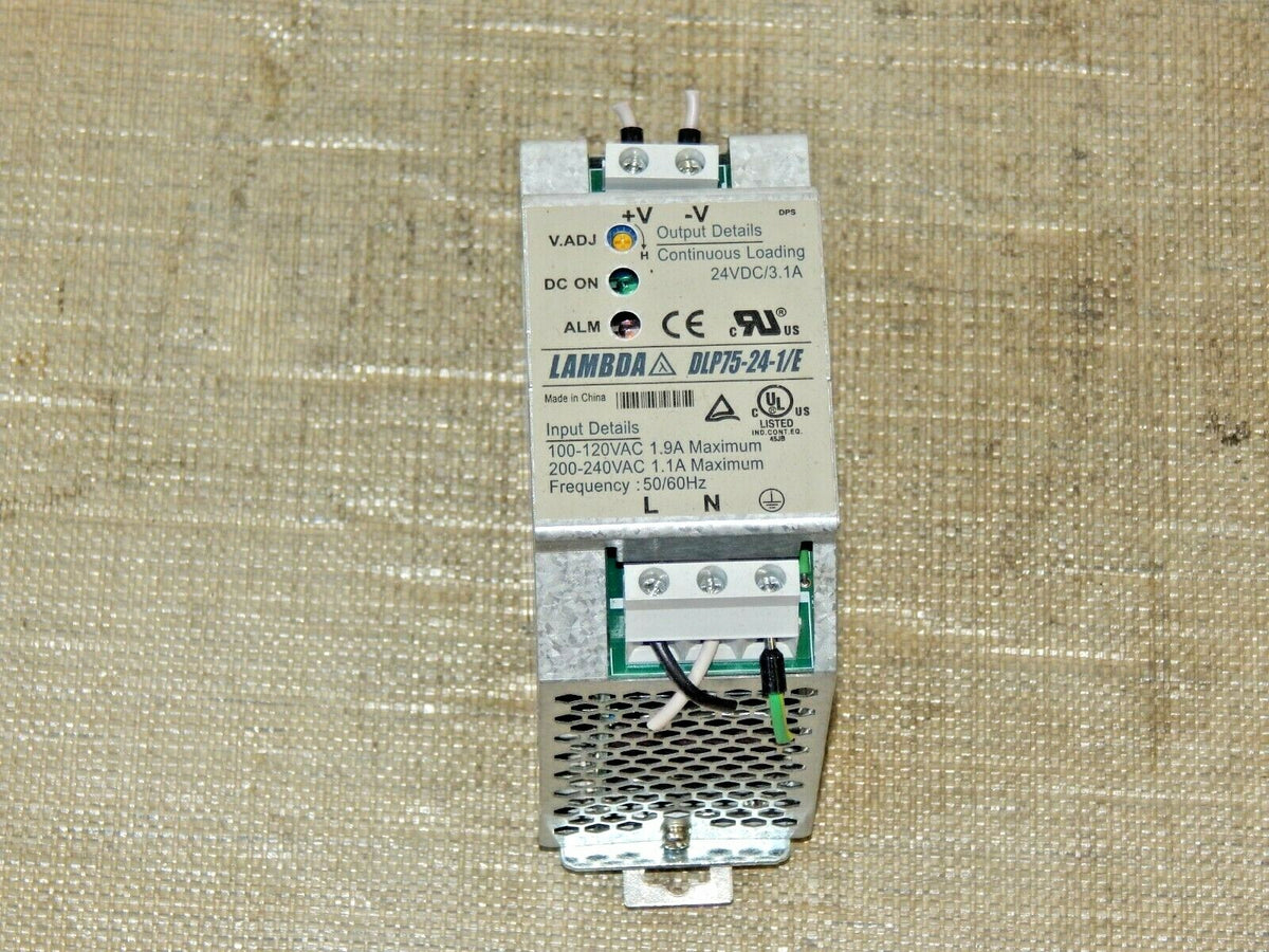  Lambda   DLP75-24-1/E  Power Supply used