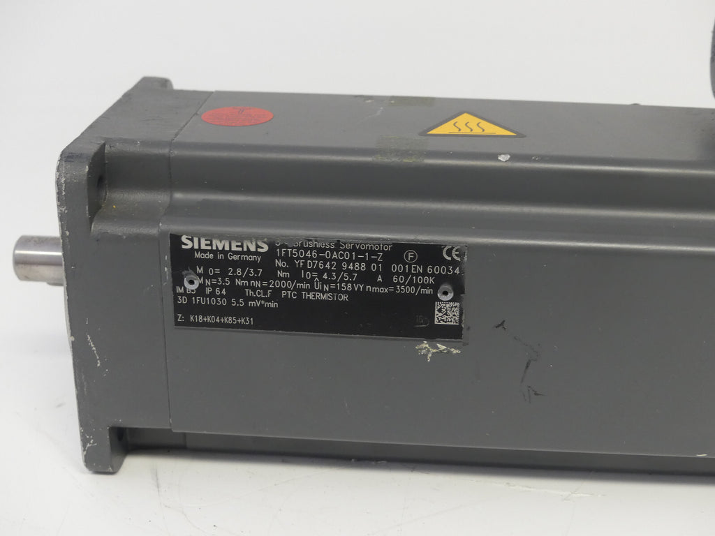 SIEMENS 1FT5046-0AC01-1-Z