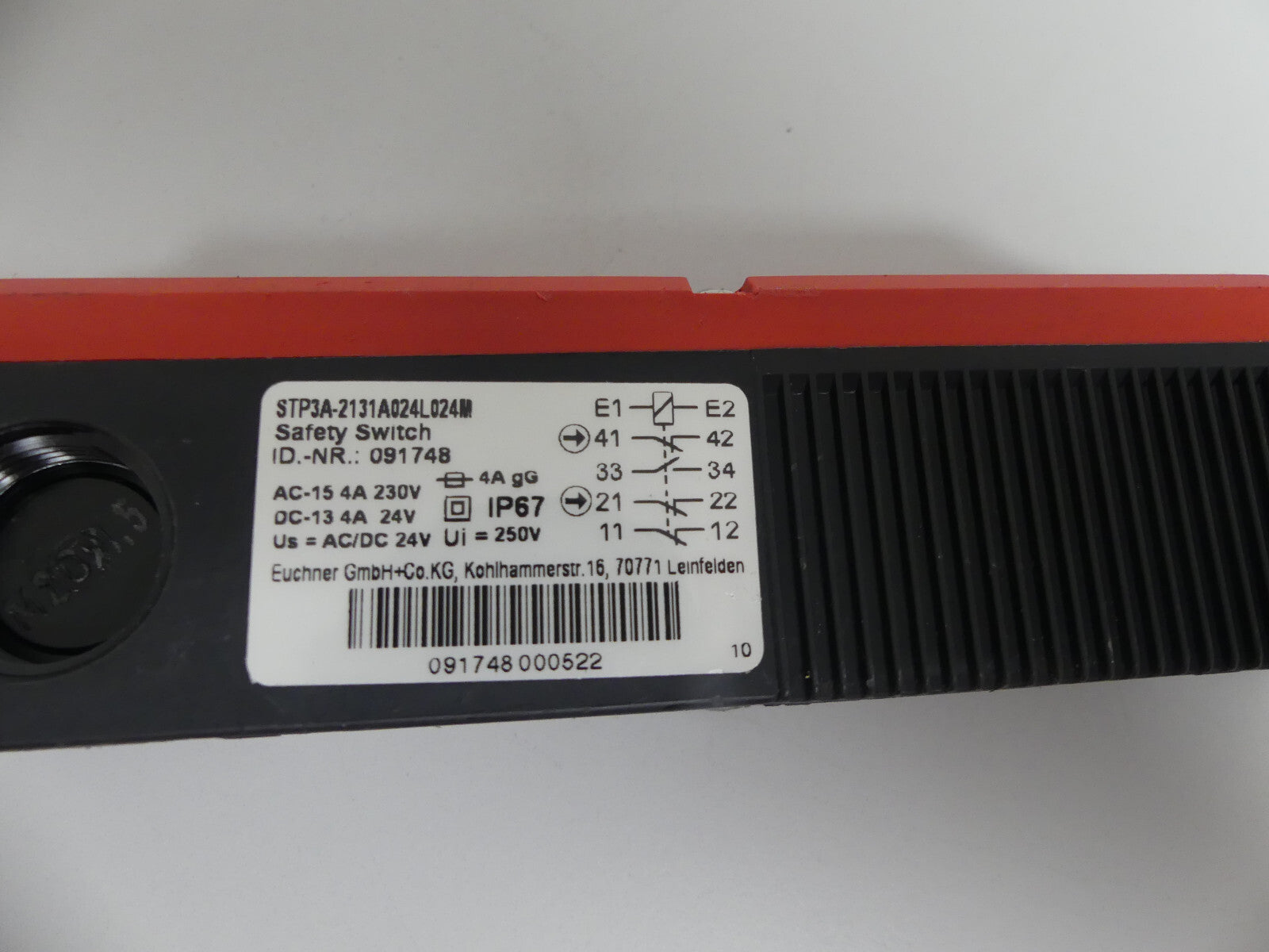Euchner STP3A-2131A024L024M Sicherhaltsschalter