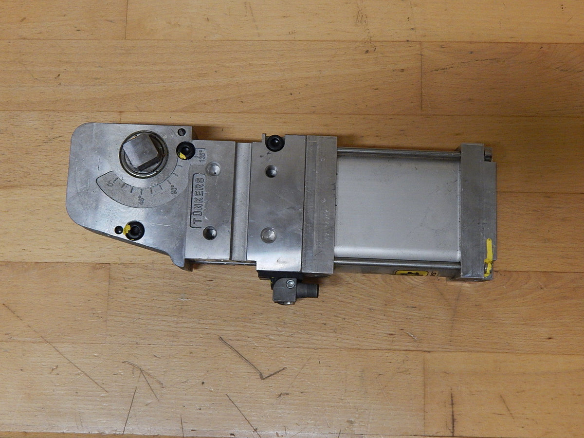 TUNKERS INC. PNEUMATIC POWER CLAMP V 63.1 BR2 A11 T12 (302175)