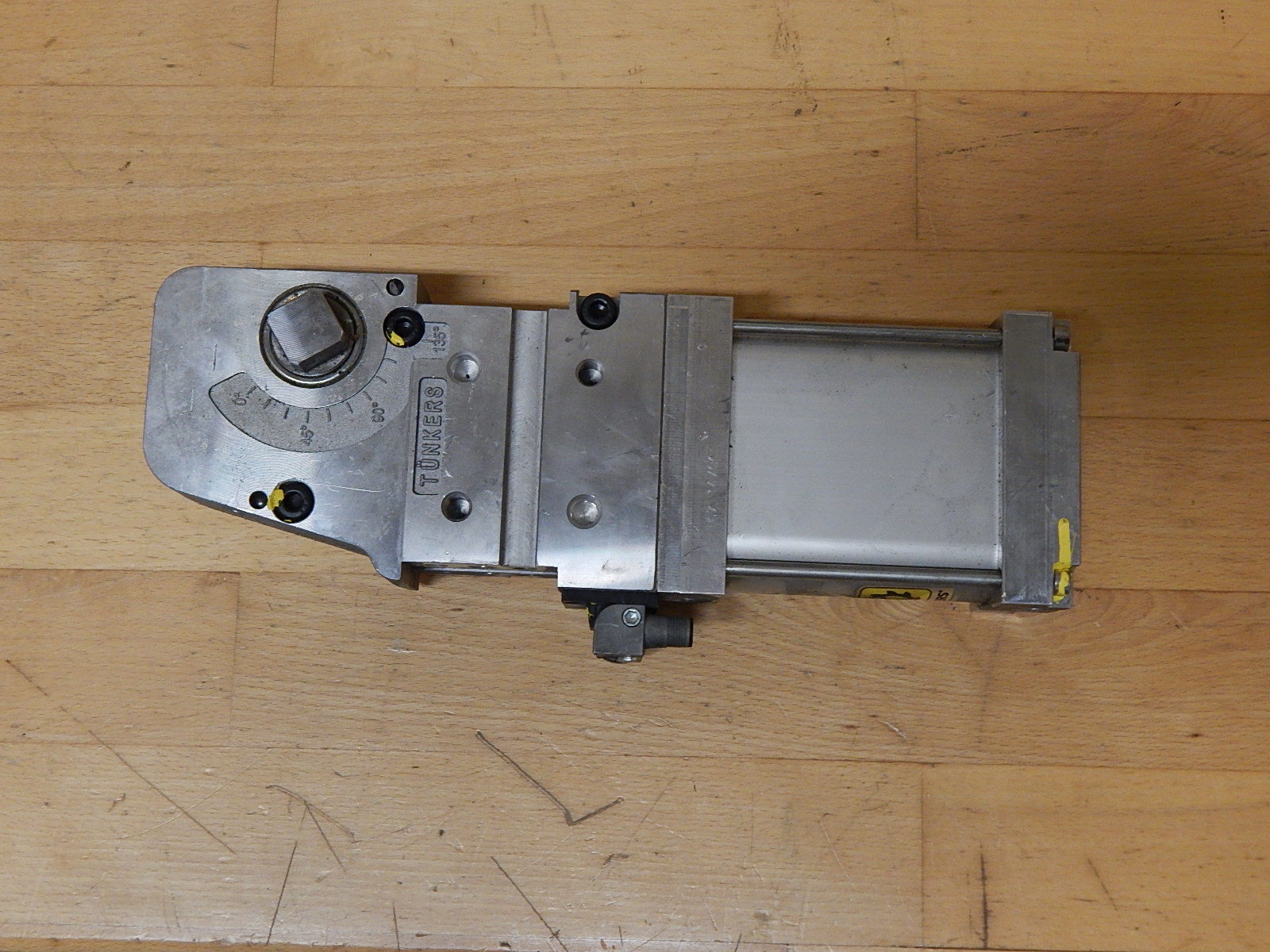 TUNKERS INC. PNEUMATIC POWER CLAMP V 63.1 BR2 A11 T12 (302175)
