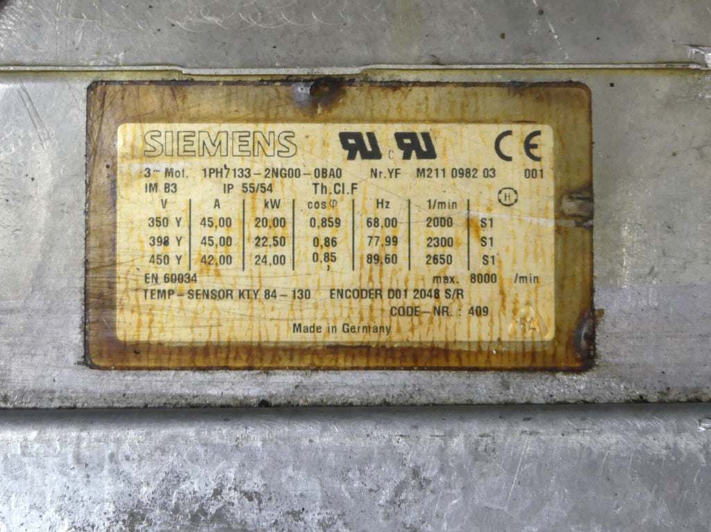 Siemens 1PH7133-2NG00-0BA0