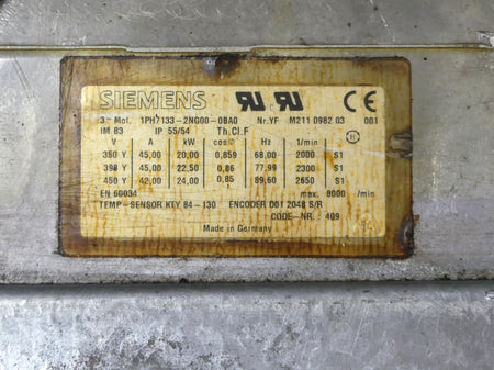 Siemens 1PH7133-2NG00-0BA0