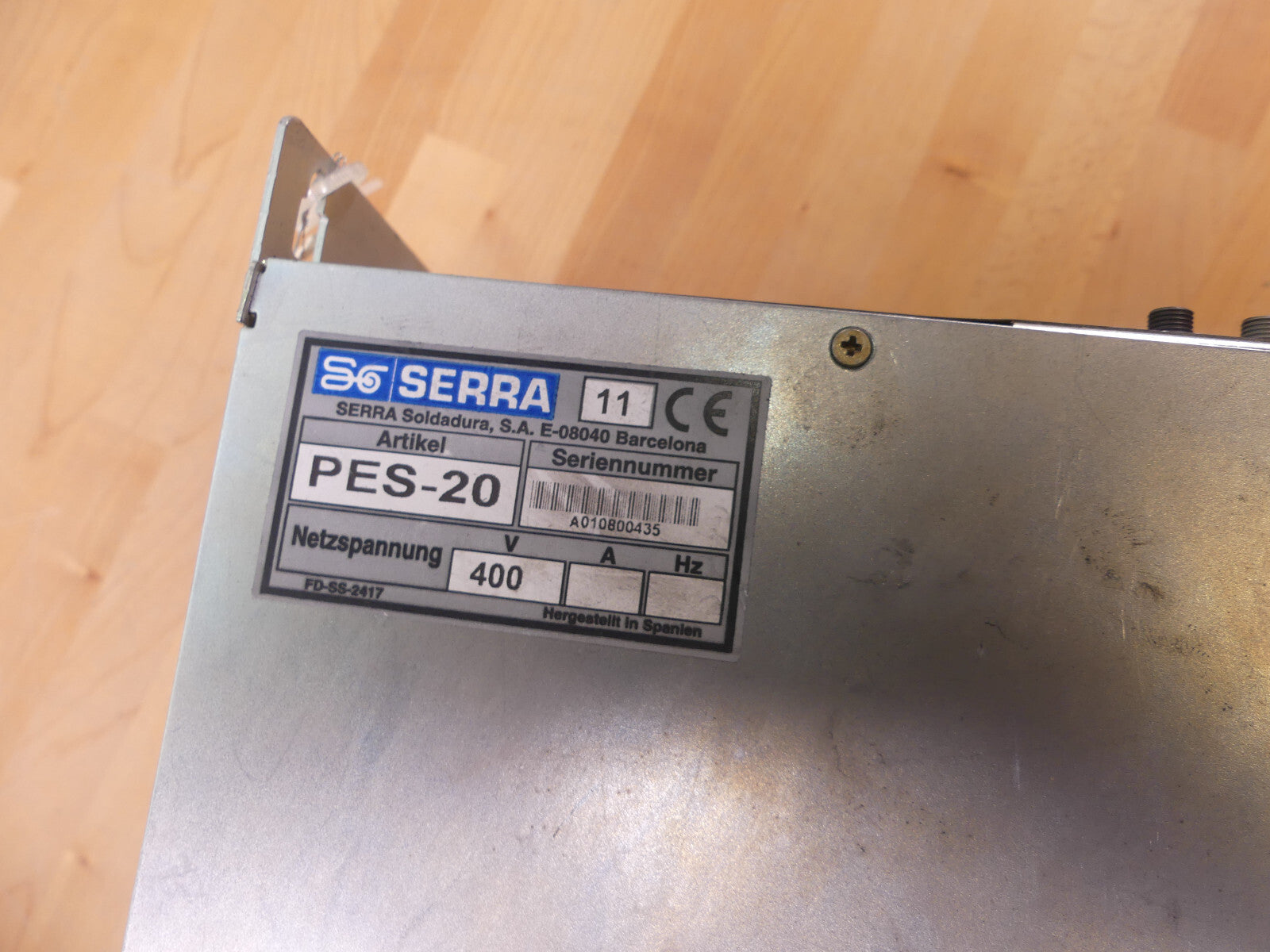 Serra PES-20 Serra Soldadura PES-20 ibfo  PES-20ibfo