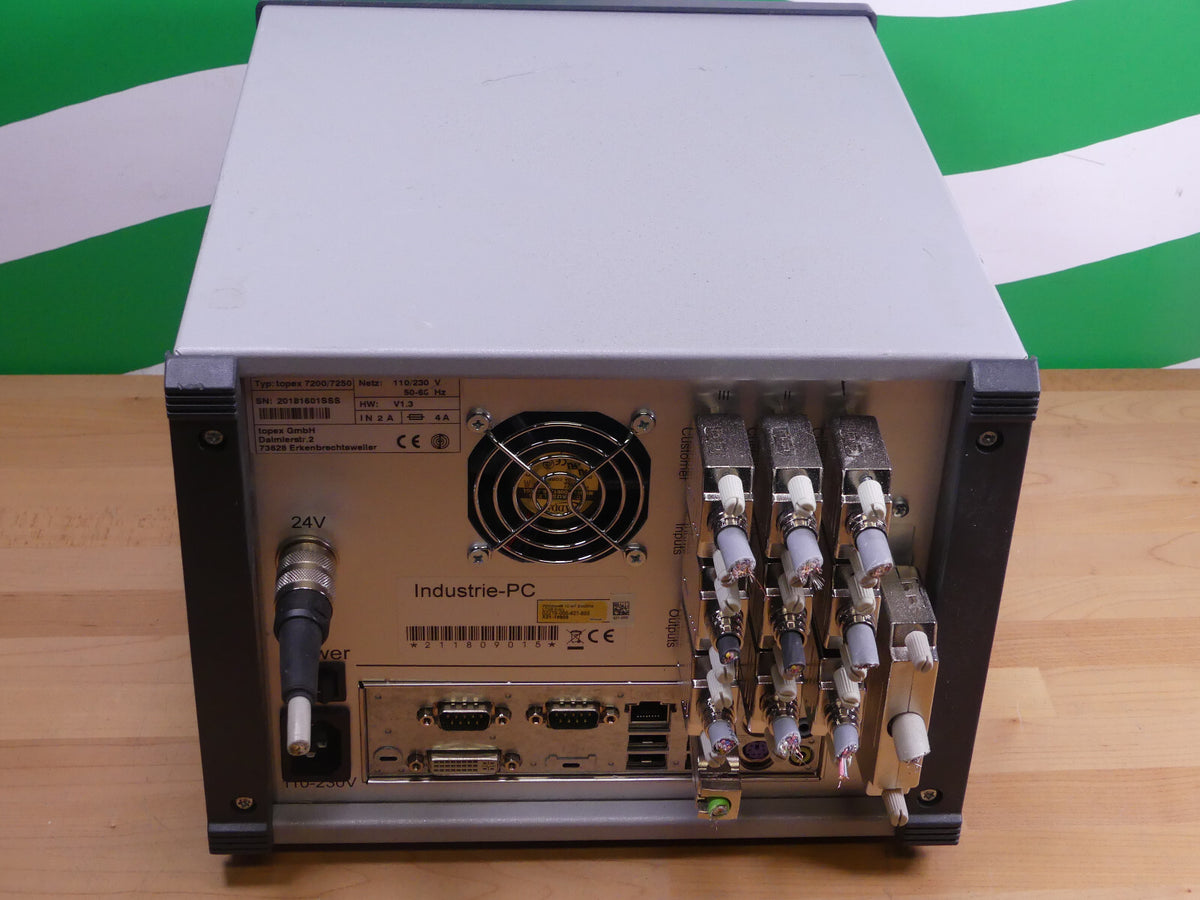 TOPEX TOP 7200/7250 Steuerung für Etikettiermaschine Industrie PC E/A HW V 1.3