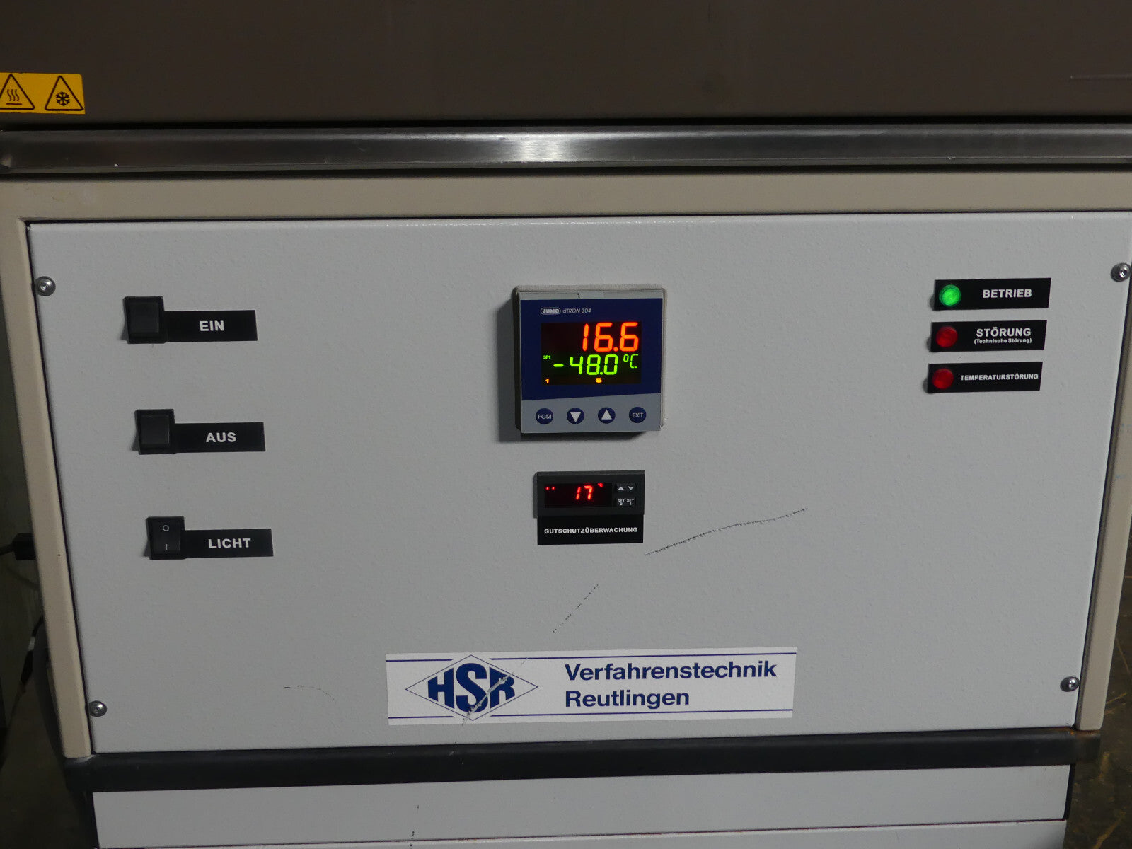 HSR Verfahrenstechnik Klimaschrank P10042101