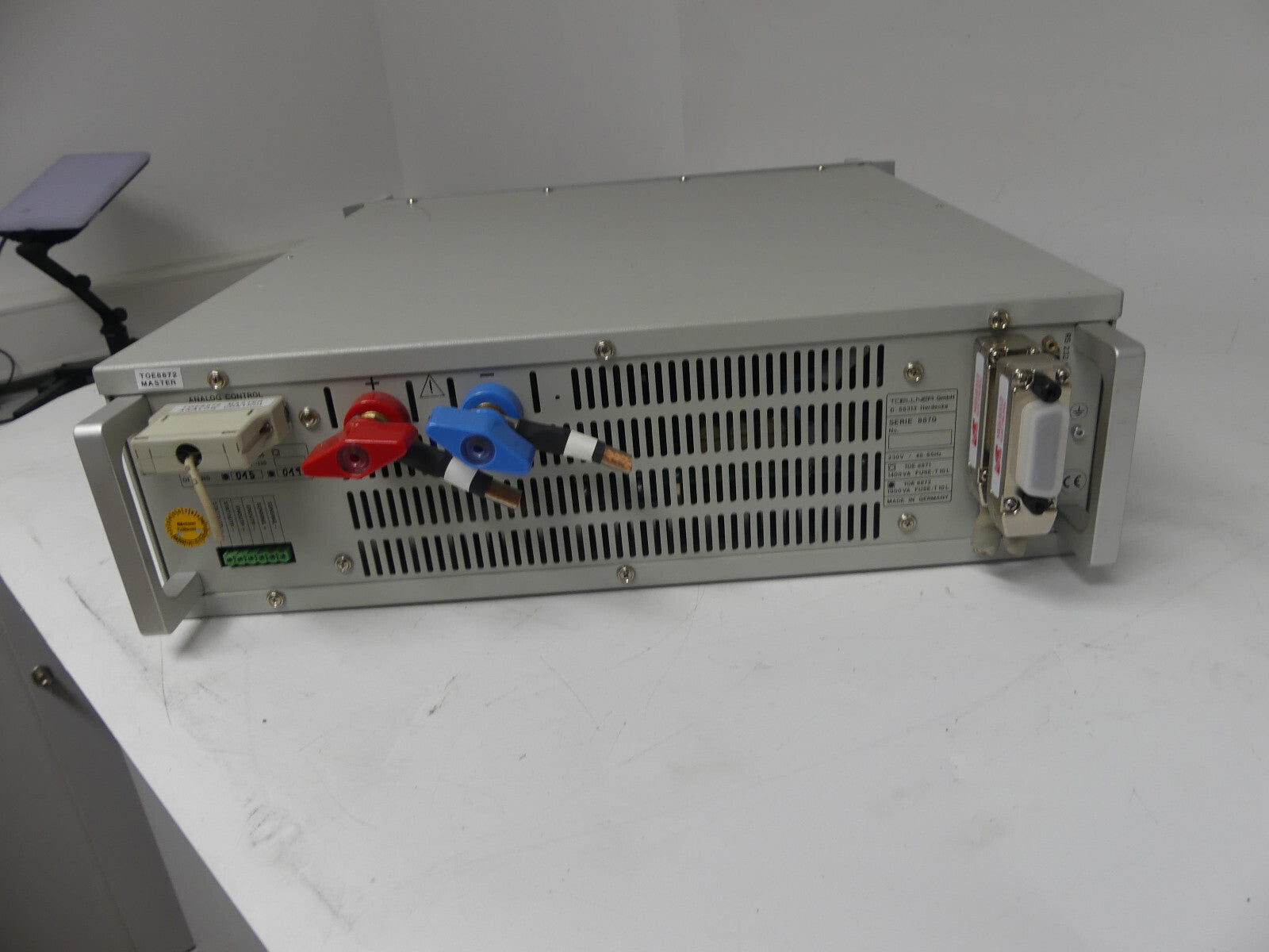 Toellner TOE 8872-60, DC-Netzteil, 80 V, 1500 W, OPT: 015