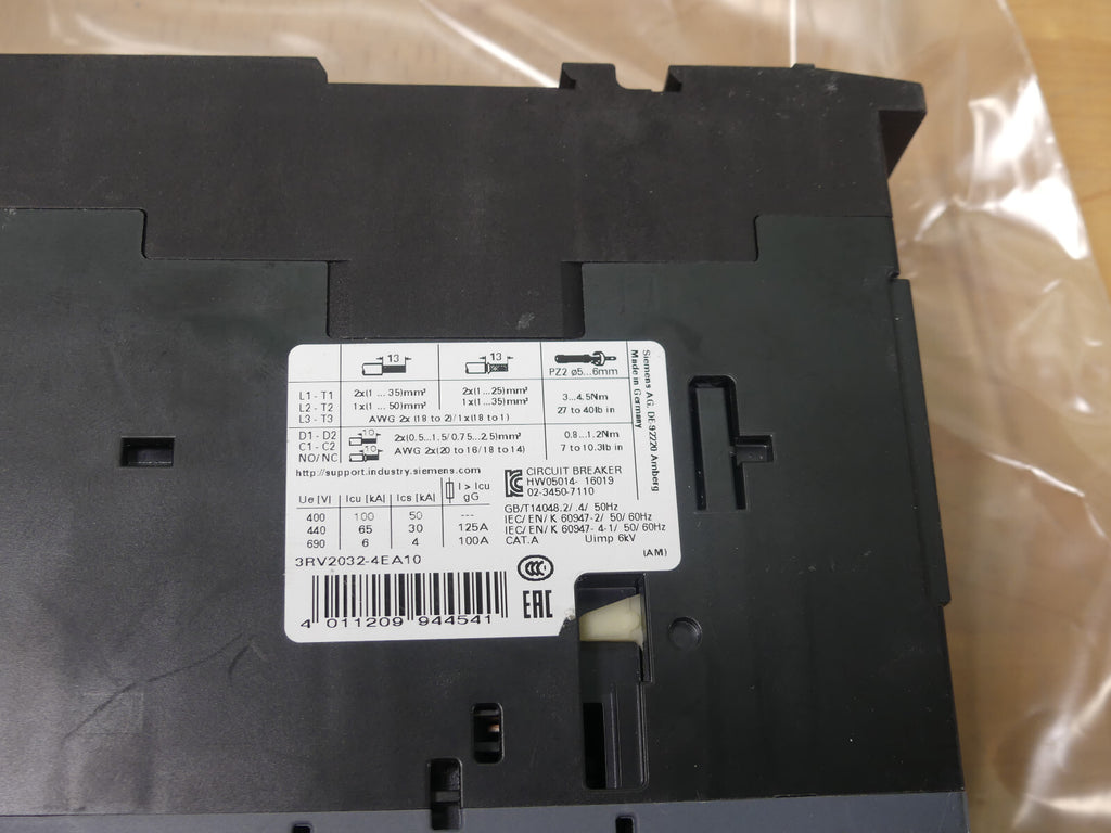 Siemens Dig.Industr. Leistungsschalter 3RV2032-4EA10