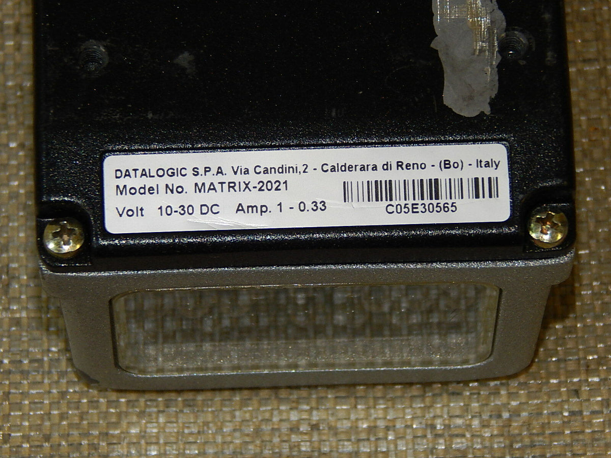  DATALOGIC Matrix-2000 Matrix-2021 Barcode Laser Scanner used
